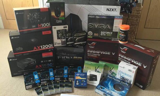 PCパーツの空箱