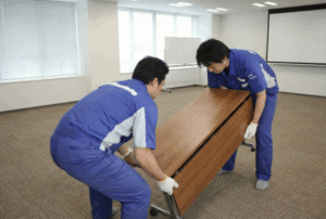 デスクの運搬